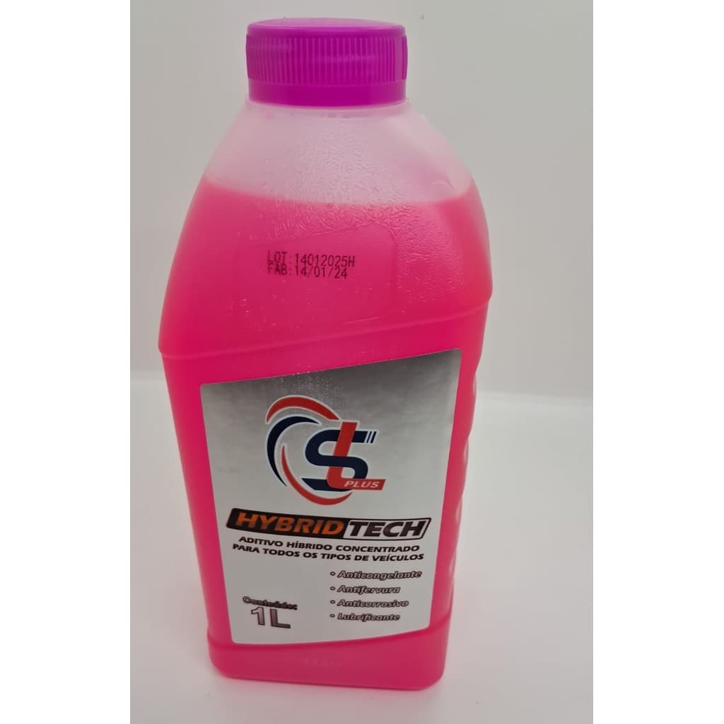 Aditivo para Radiador  Concentrado HÍBRIDO  Rosa 01 litro
