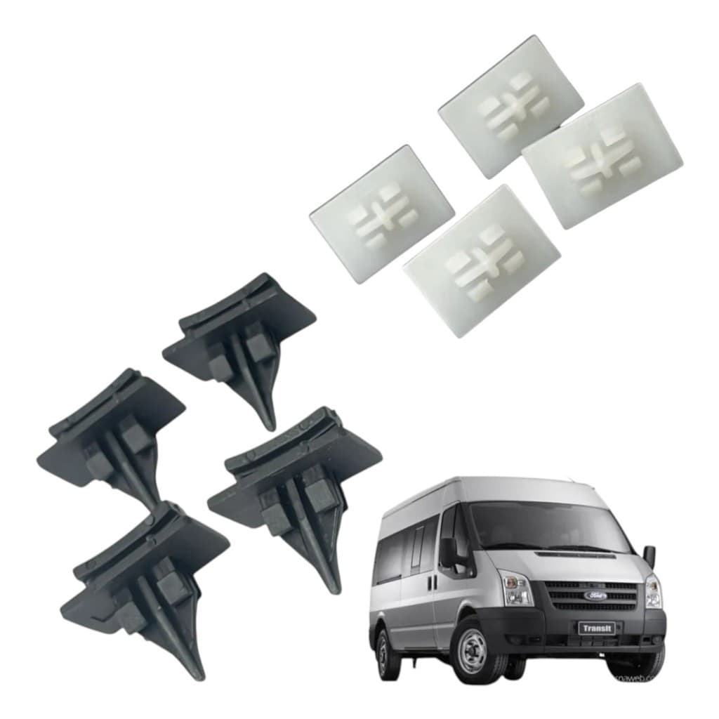 Presilhas Moldura Para-brisa Jg C/8 Und - Ford Transit 08/13-YC15B03180AC/YC15B03180BC