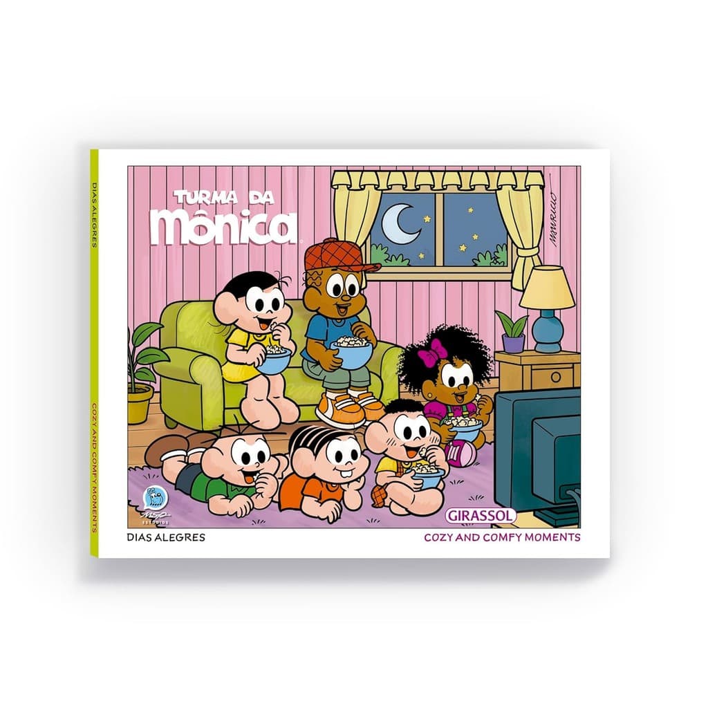 Turma da Mônica - Dias Alegres: Cozy and Comfy Moments - Livro de colorir