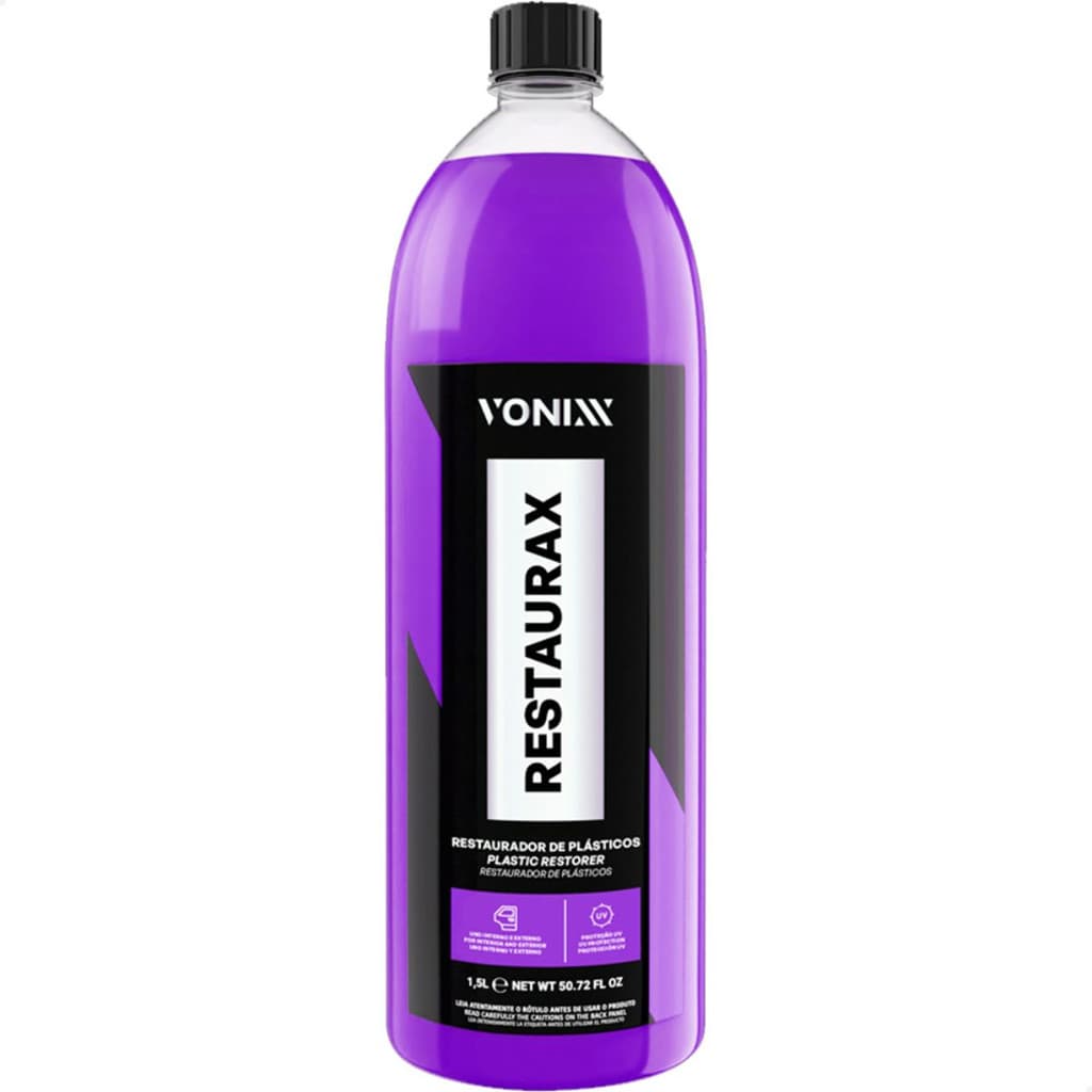 Renovador Superfície Plástica Restaurax Diamond 1,5l Vonixx