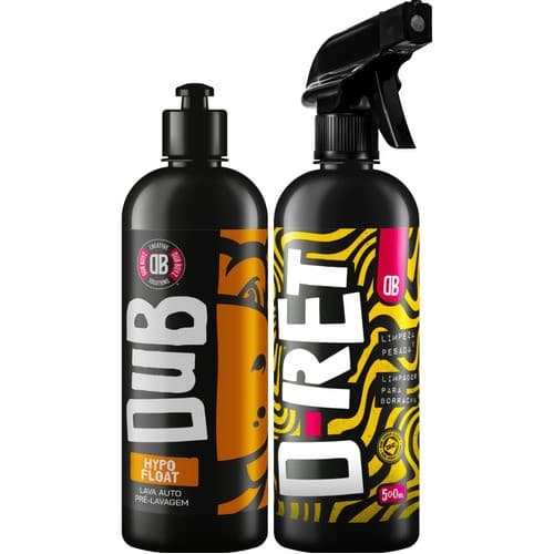 Kit Limpa Pneu D-ret Shampoo Automotivo Hypo Float Dub Boyz