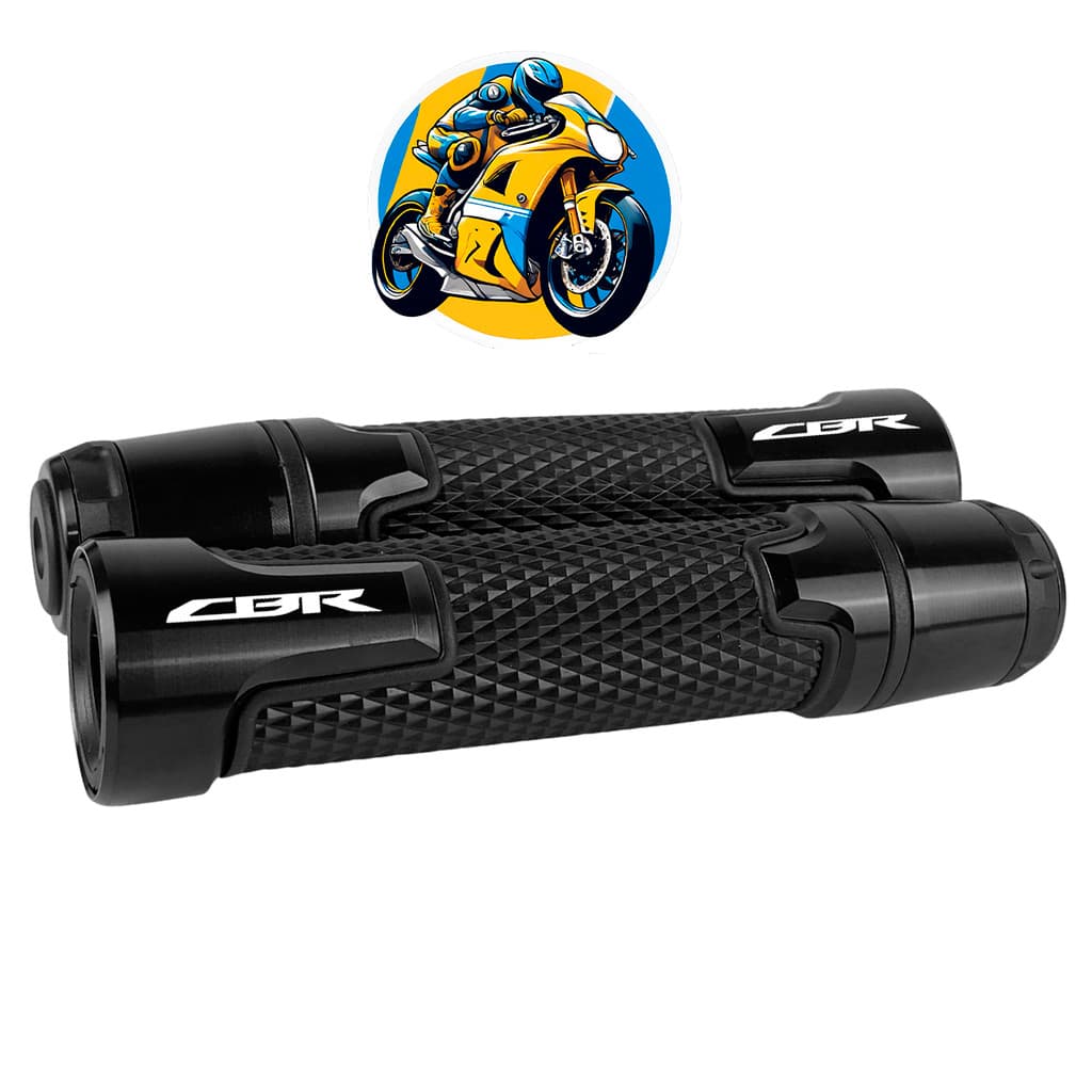 Manopla Esportiva Gravada A Laser Cbr 250r 500r 650r 1000r