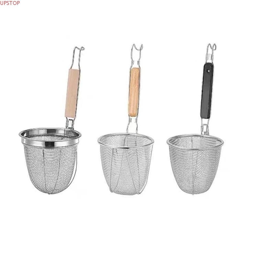 Coador De Cesta UPSTOP , Funil De Macarrão Com Alça De Aço Inoxidável , Multifuncional