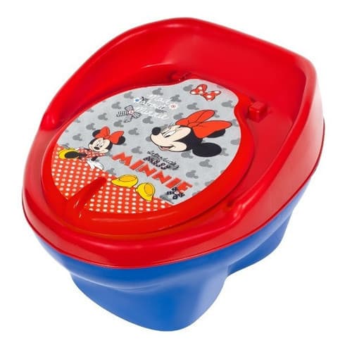 Troninho Penico Infantil Disney Minnie Styll Baby 2 Em 1