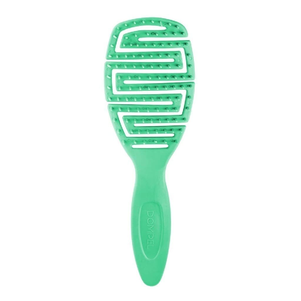 ESCOVA PARA CABELO MAYA COR VERDE DOMPEL