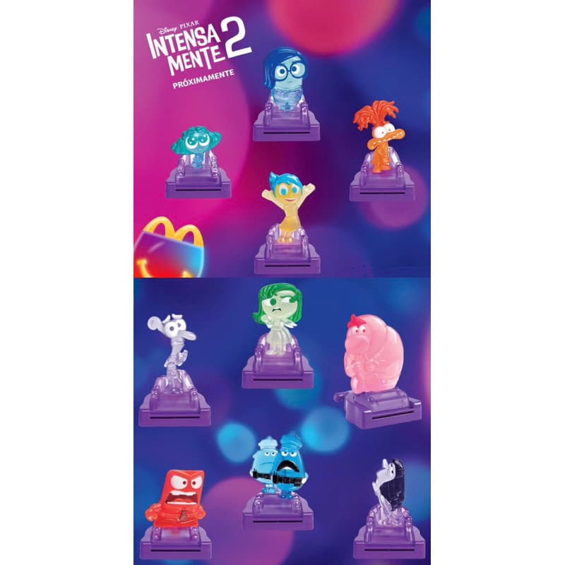 PROMOÇÃO Brinquedos Divertidamente 2 McDonalds - Novo E Lacrado
