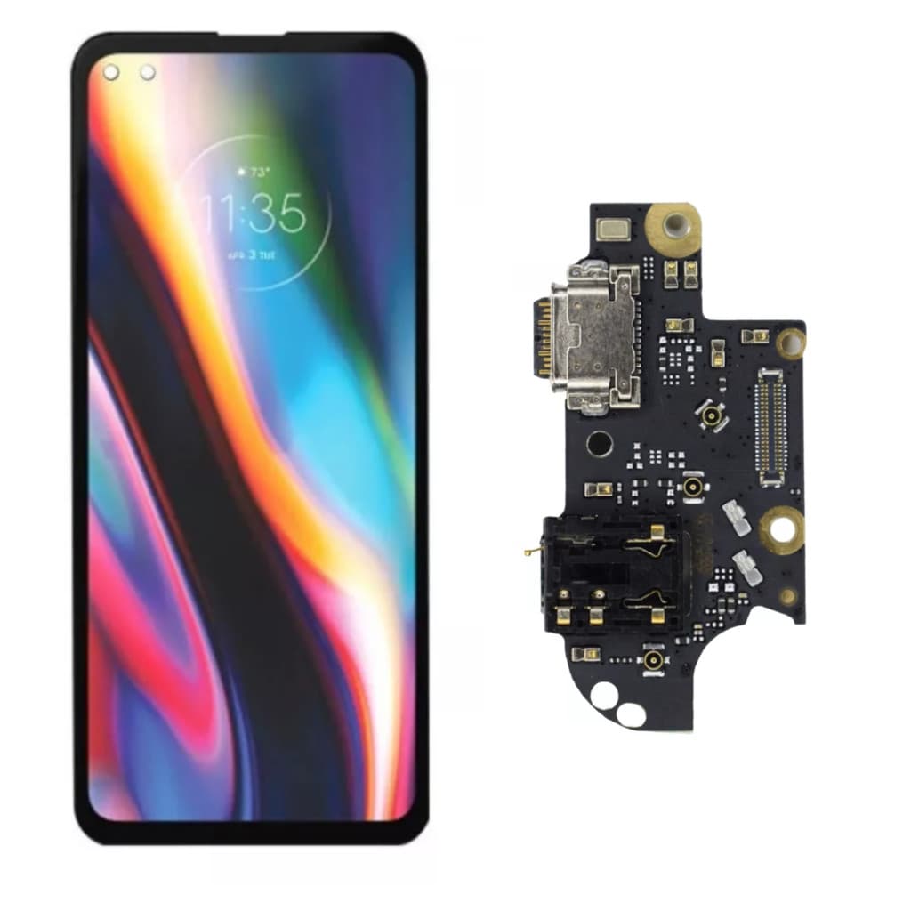 Tela Display Lcd Touch Para Moto G 5g + Placa De Carga