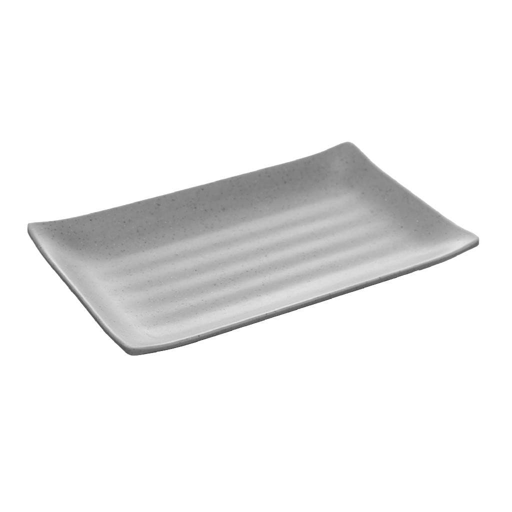 Travessa Melamina Granilite Retangular 17x11x2cm Sushi Lyor