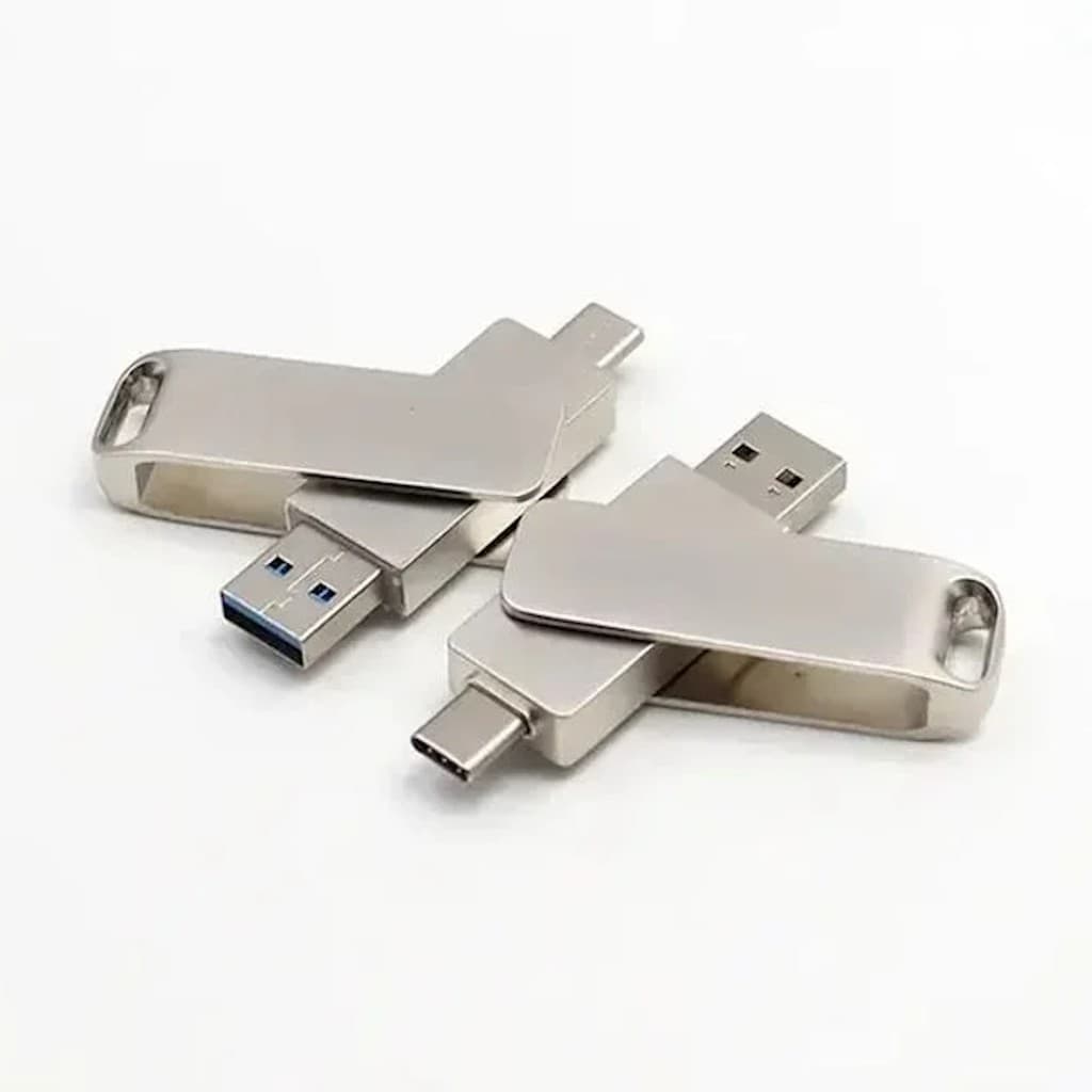 Pen Drive 2 em 1 Dual Drive USB-A e USB-C Tomate 64/128Gb