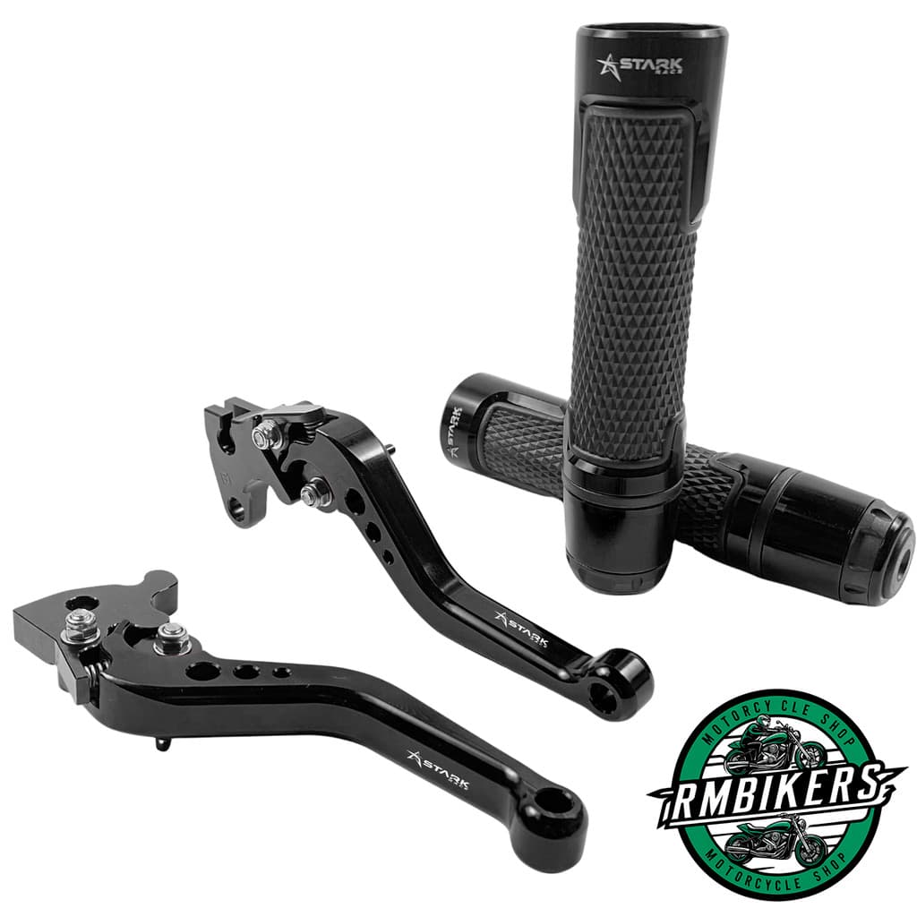 Kit Manete Manopla Luva Moto Xt660r Xt 225 Dt 200 Tdm 225