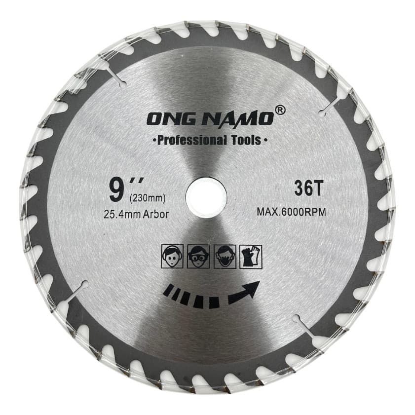 Disco De Corte 230mm Para Madeira 36 Dentes
