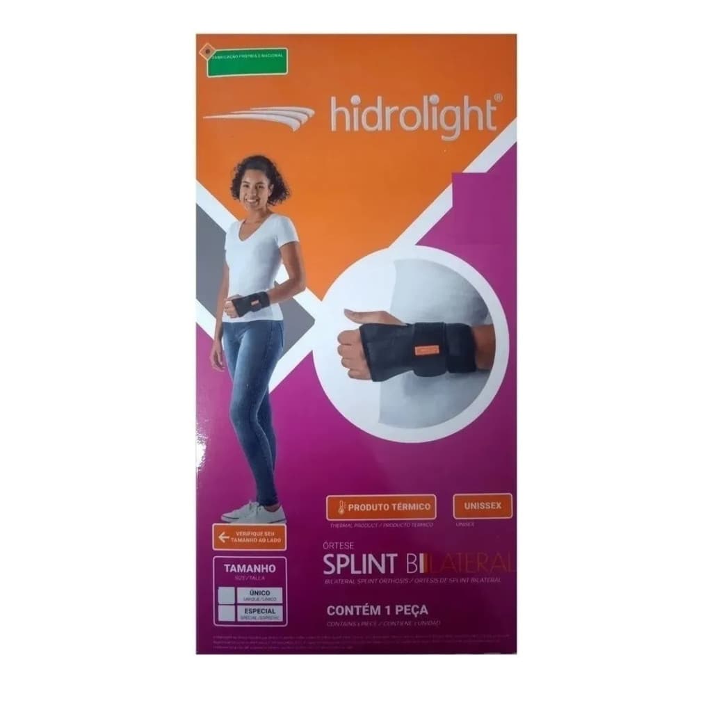 ORTESE SPLINT BILATERAL HIDROLIGHT