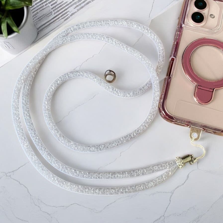 Cordão Alça Para Celular com Brilho Universal com Detalhes Premium ENVIO IMEDIATO !