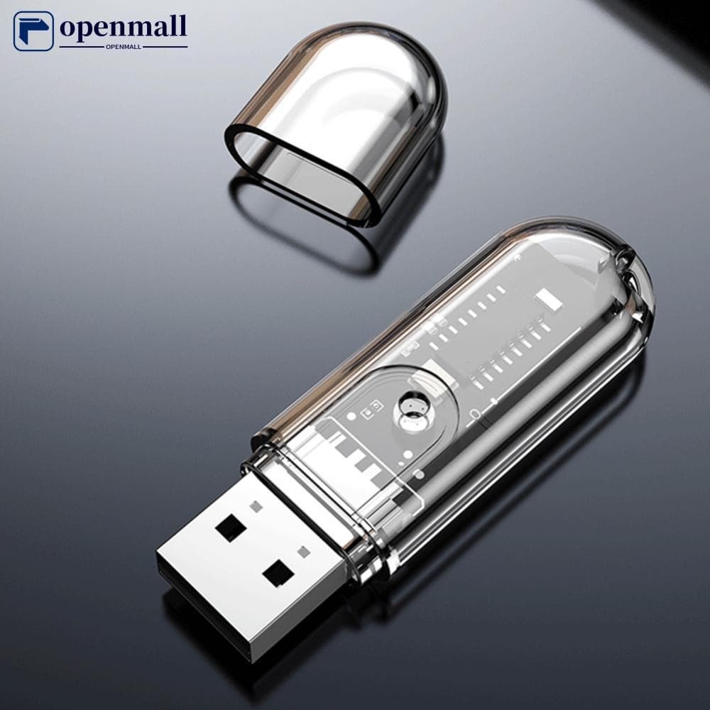 OMALL Alto-Falante Carro Bluetooth 5.3 Receptor USB Handsfree Chamada Power Kit Auto Estéreo Adaptador De Áudio Sem Fio