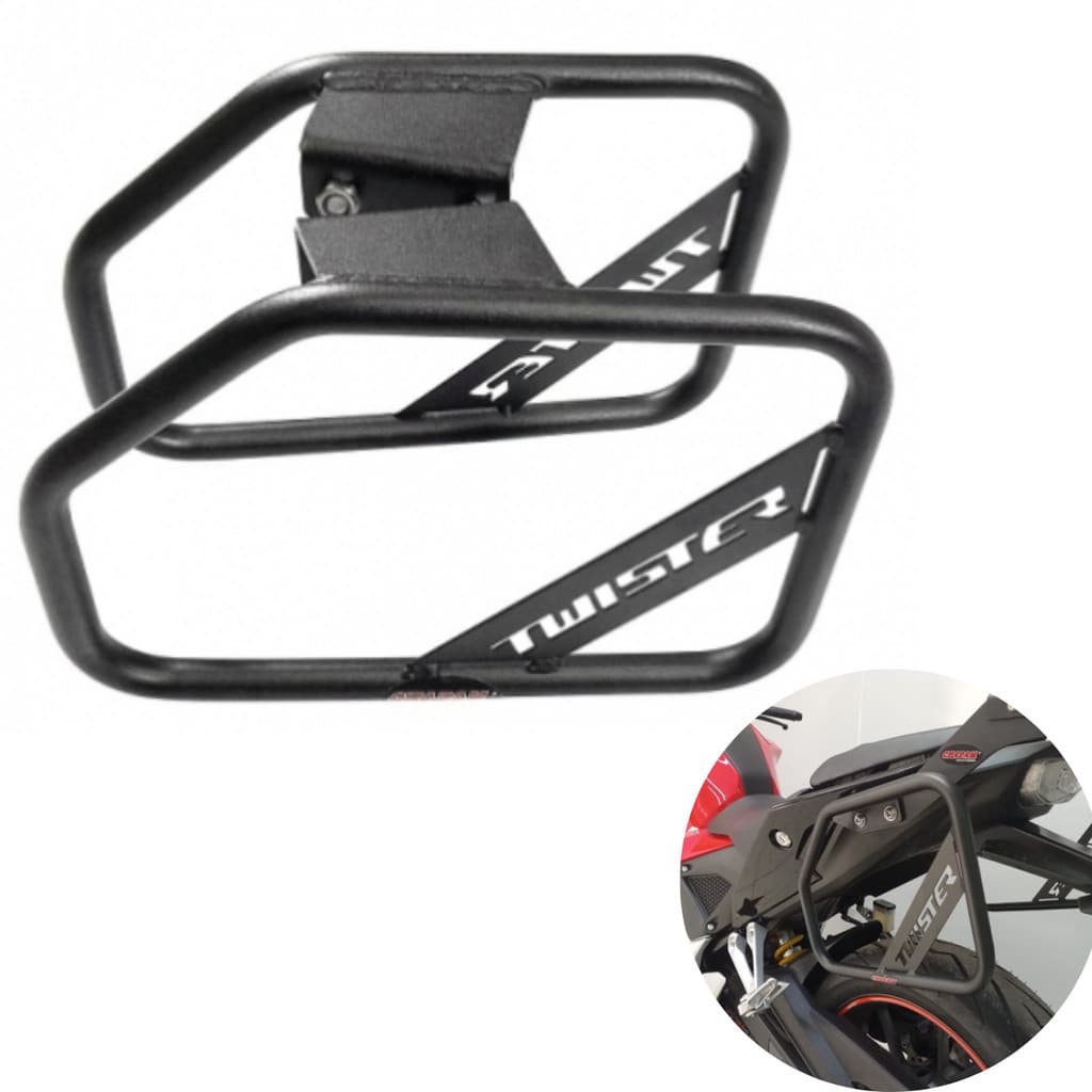 Suporte Afastador de alforge Moto Cb 300f twister 2023 2025 chapam 13512