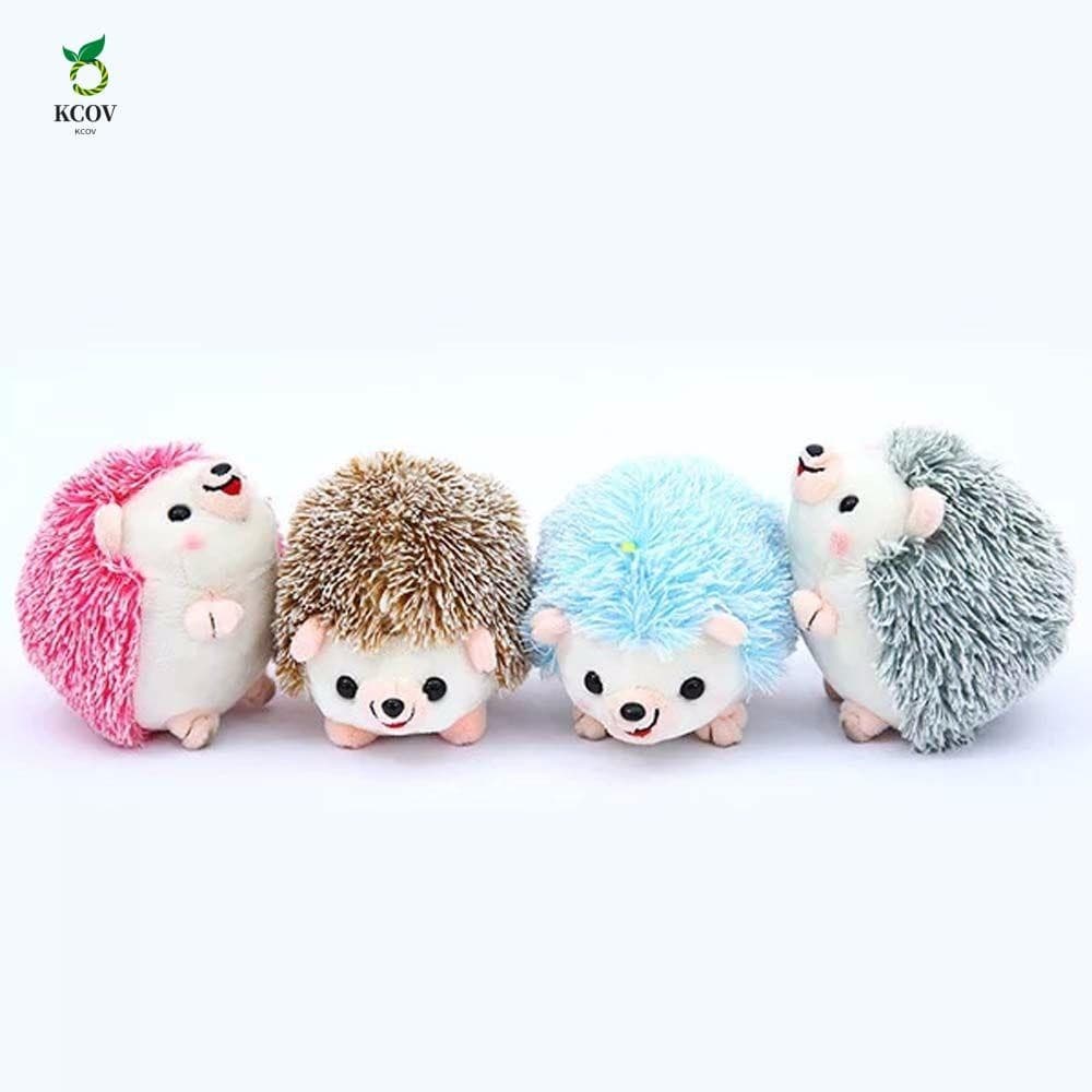 Chaveiro KCOV De Pelúcia Kids Toy Cartoon Porta-Chaves Pingente Porco Espinho Brinquedos Recheados