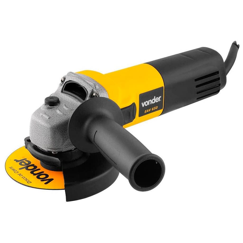Esmerilhadeira Vonder Angular Lixadeira EAV 650 + 3 Discos 220V