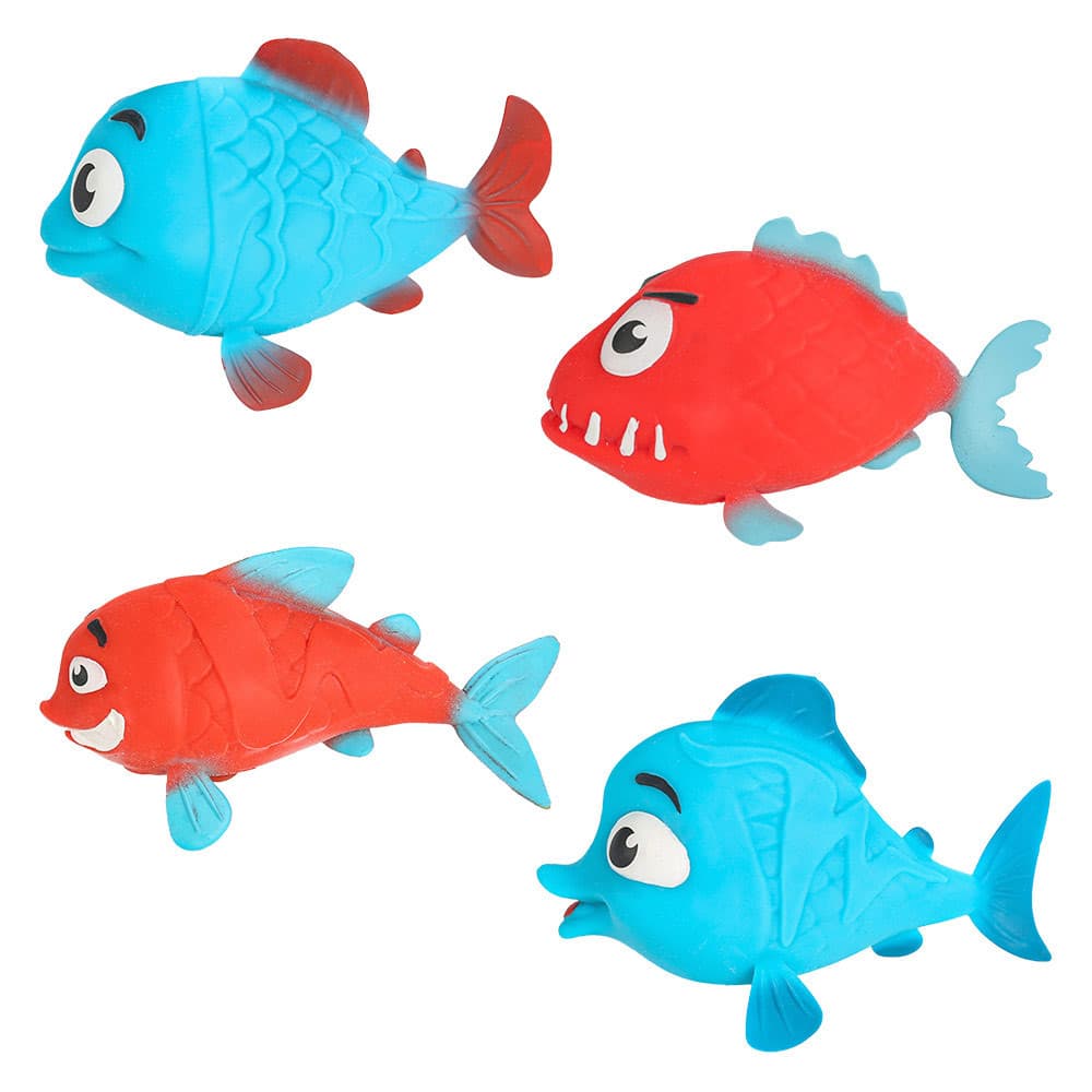 01 Peixe Peixinho Divertido Puxa Estica Indestrutível Anti Stress Apertar
