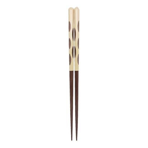 Hashi De Madeira Bege Talhado Resistente Oriental Sushi
