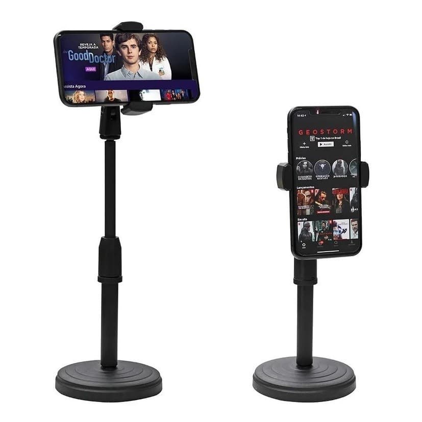 Suporte Para Celular 360º De Mesa Articulado Portátil Selfie