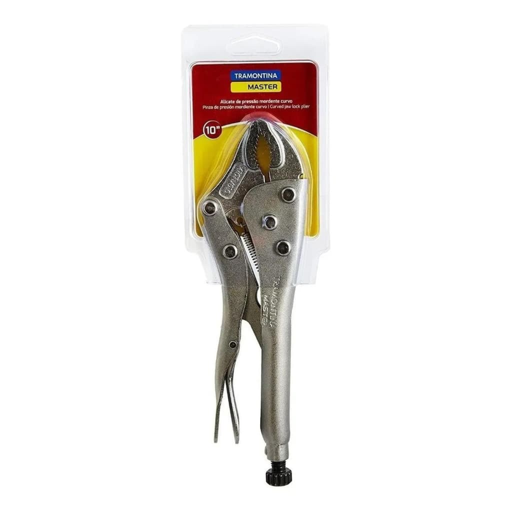 ALICATE DE PRESSÃO 10 POL 250MM MORDENTE CURVO