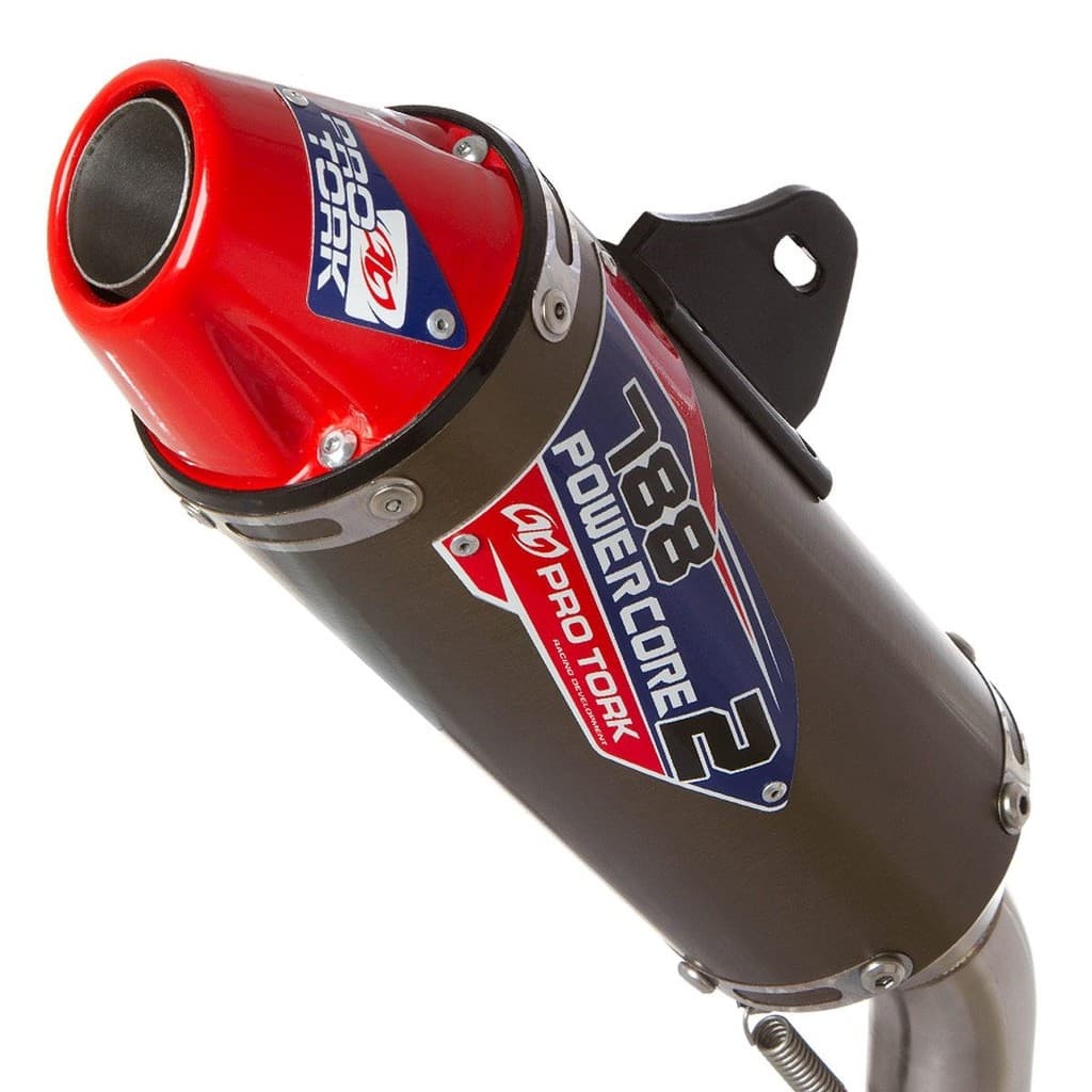 Ponteira Moto Esportivo Powercore 788 Ttr 230 Em Aço Inox Alumínio Reforçado Estiloso