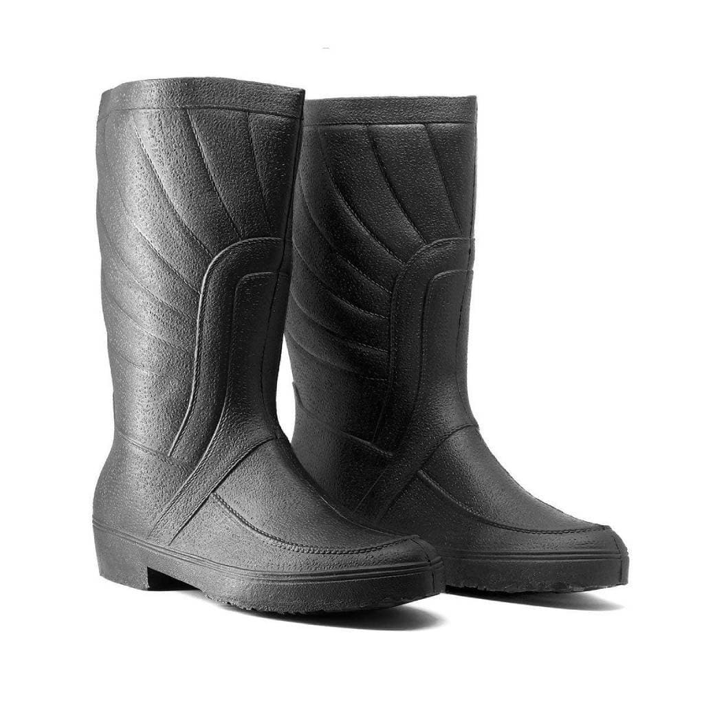Bota de Chuva Sem Fim Motoqueiro Motoboy Galocha Impermeável Moto PVC