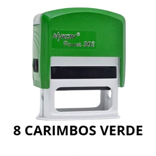 Kit com 8 de Carimbos personalizados para Professores + 1 estojo Gravado com seu nome