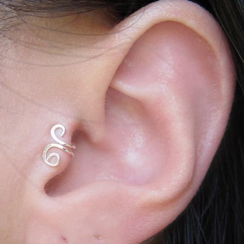 Moda Totem Clipe Brinco Para Mulheres Sem Piercing Cartilagem Vintage Orelha Manguito Meninas Jewerly Presentes