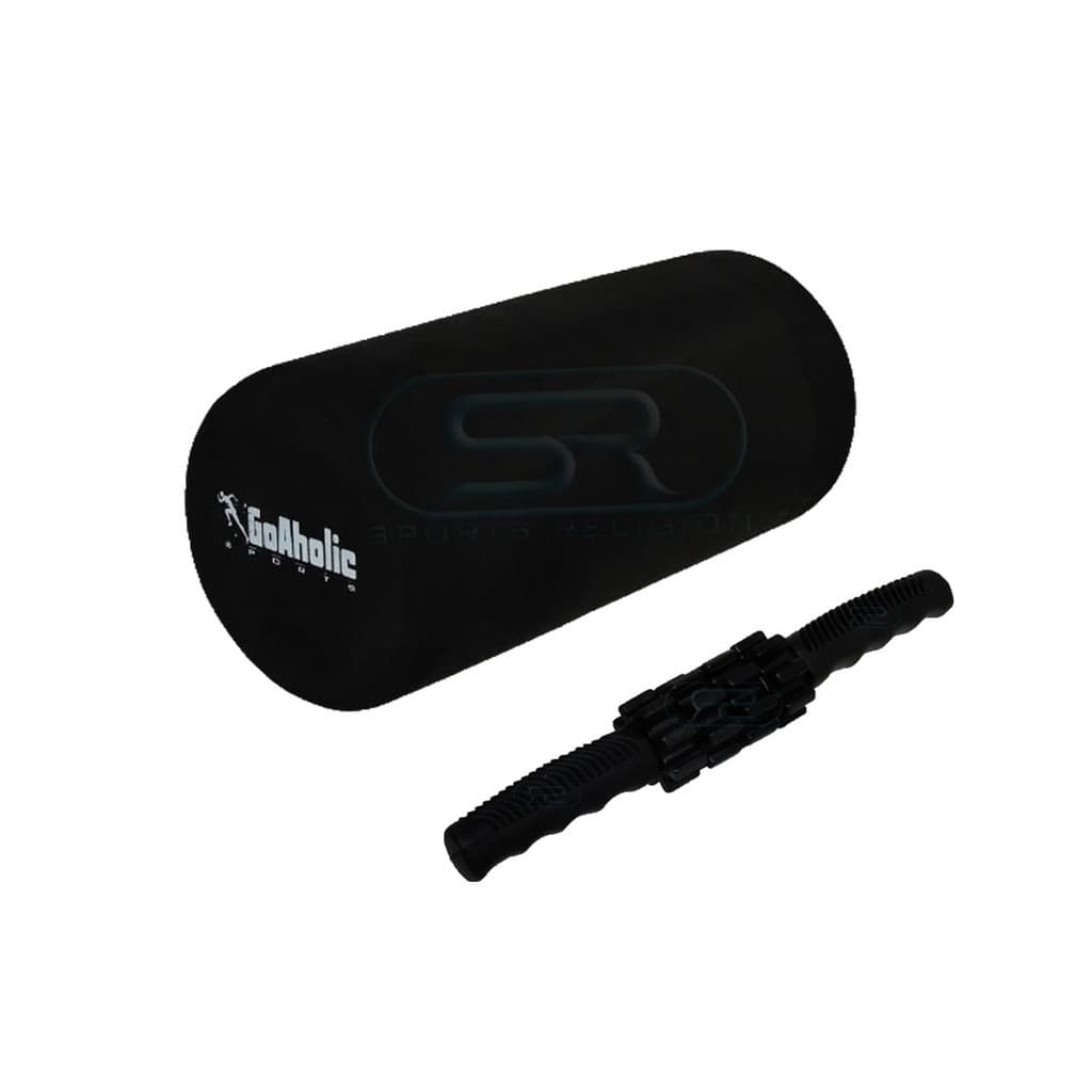Kit Rolo Liberacao Miofascial 30cm + Bastão Miofascial Small 30cm