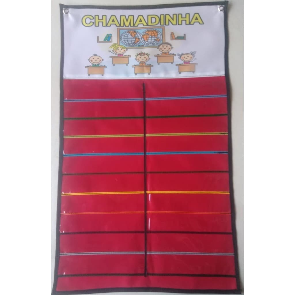 PAINEL CHAMADINHA COM 26 NOMES
