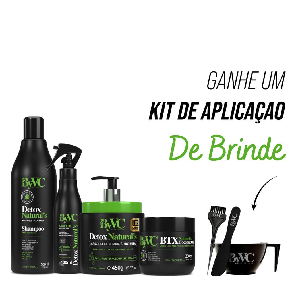 Kit Selagem Capilar Shampoo e Máscara Para Progressiva Protetor Térmico  Profissional + Brinde