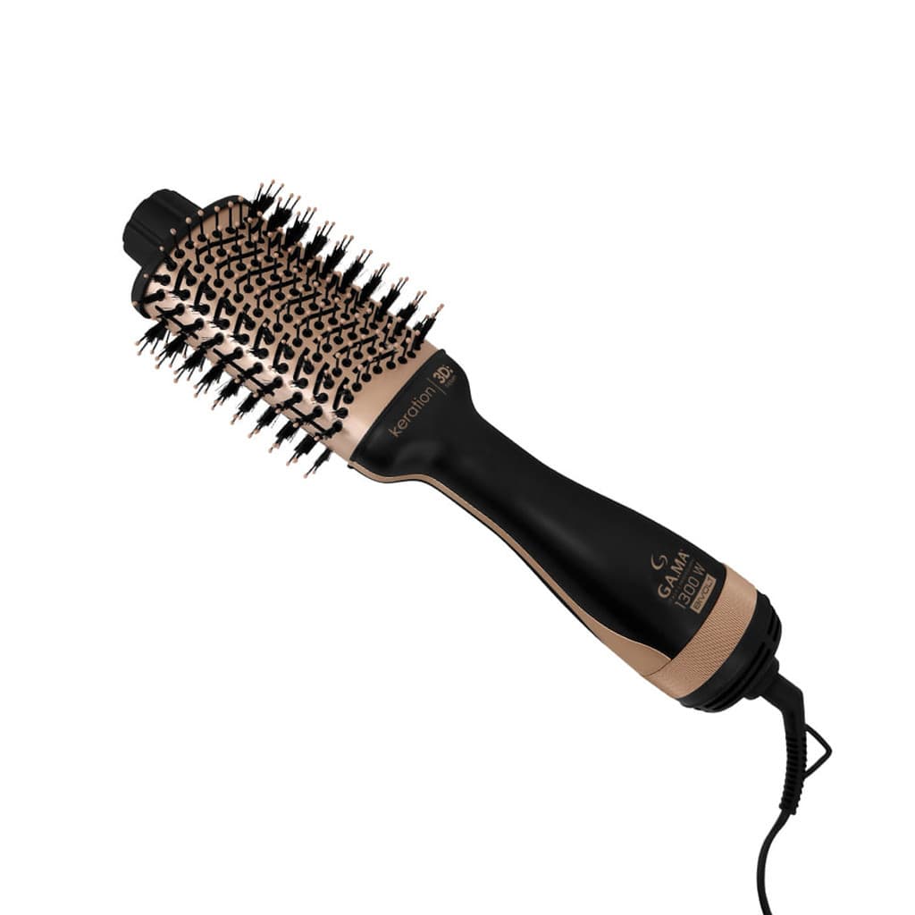 Escova Secadora Keration Brush 3d 1300w - Ga.ma Italy