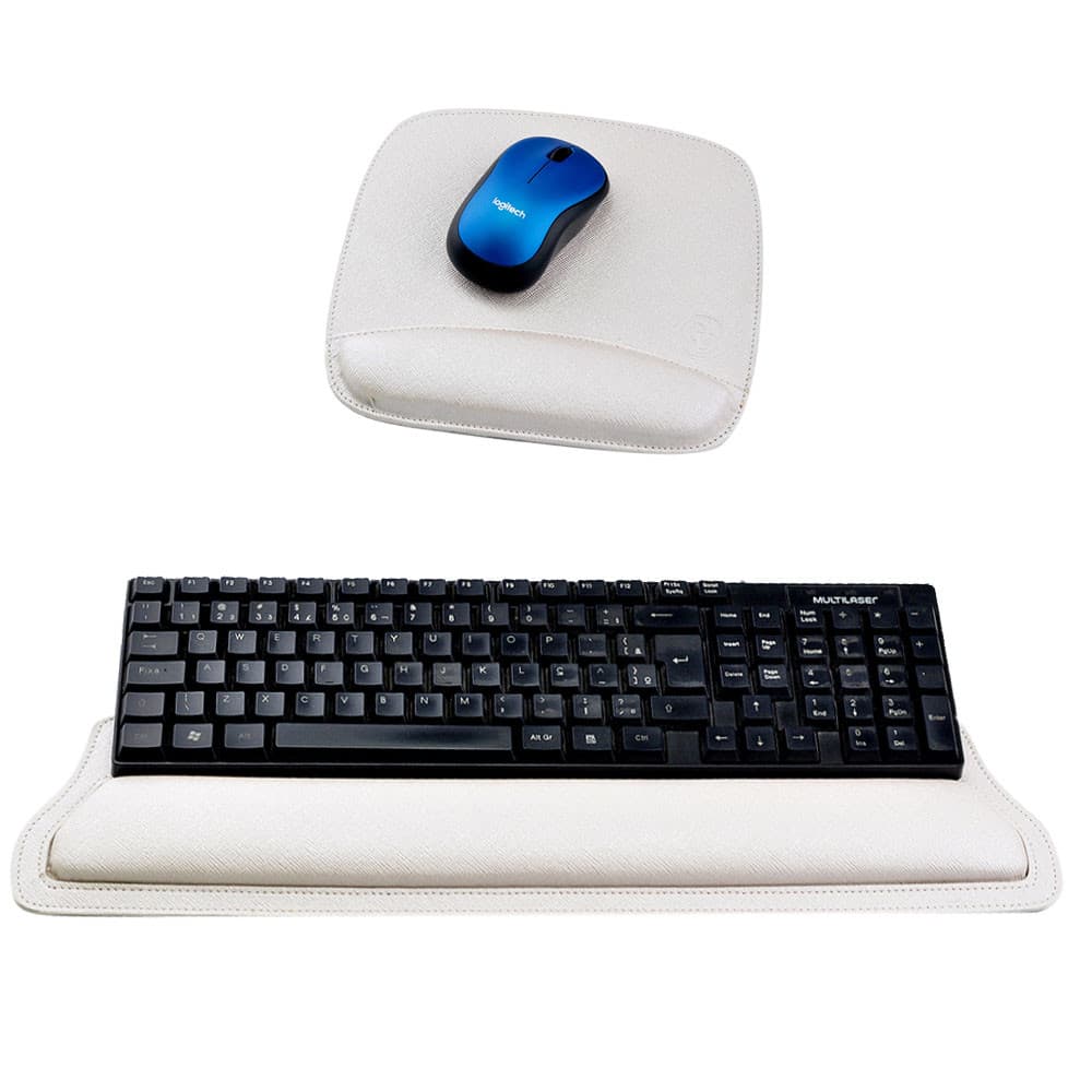 Kit Mouse Pad E Apoio De Teclado - Vayly