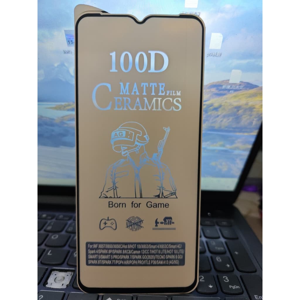 ceramics 100d Pelicula De Vidro Tecno spark4 6go spark7 7T 8 8P 8T  kc8  spark go2020 INF X657 x650 x650c HOT10I itle p36 pop4 air pop4 pro SANSUNG A13