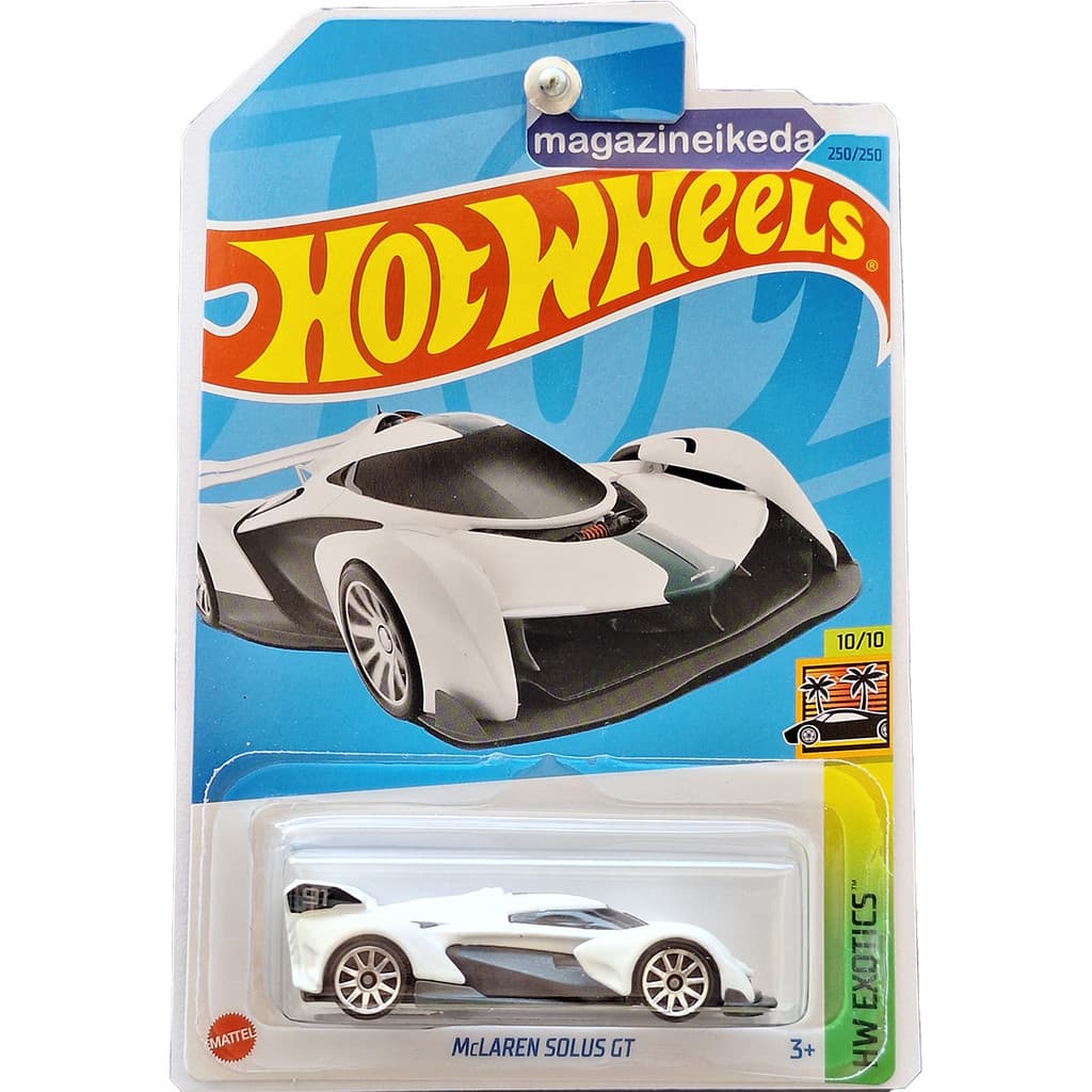 Carro Hot Wheels MCLAREN SOLUS GT HKG70 Branco HW EXOTICS