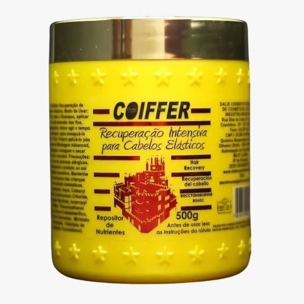 Máscara Recuperação Intensiva Para Cabelos Elásticos Coiffer 500g