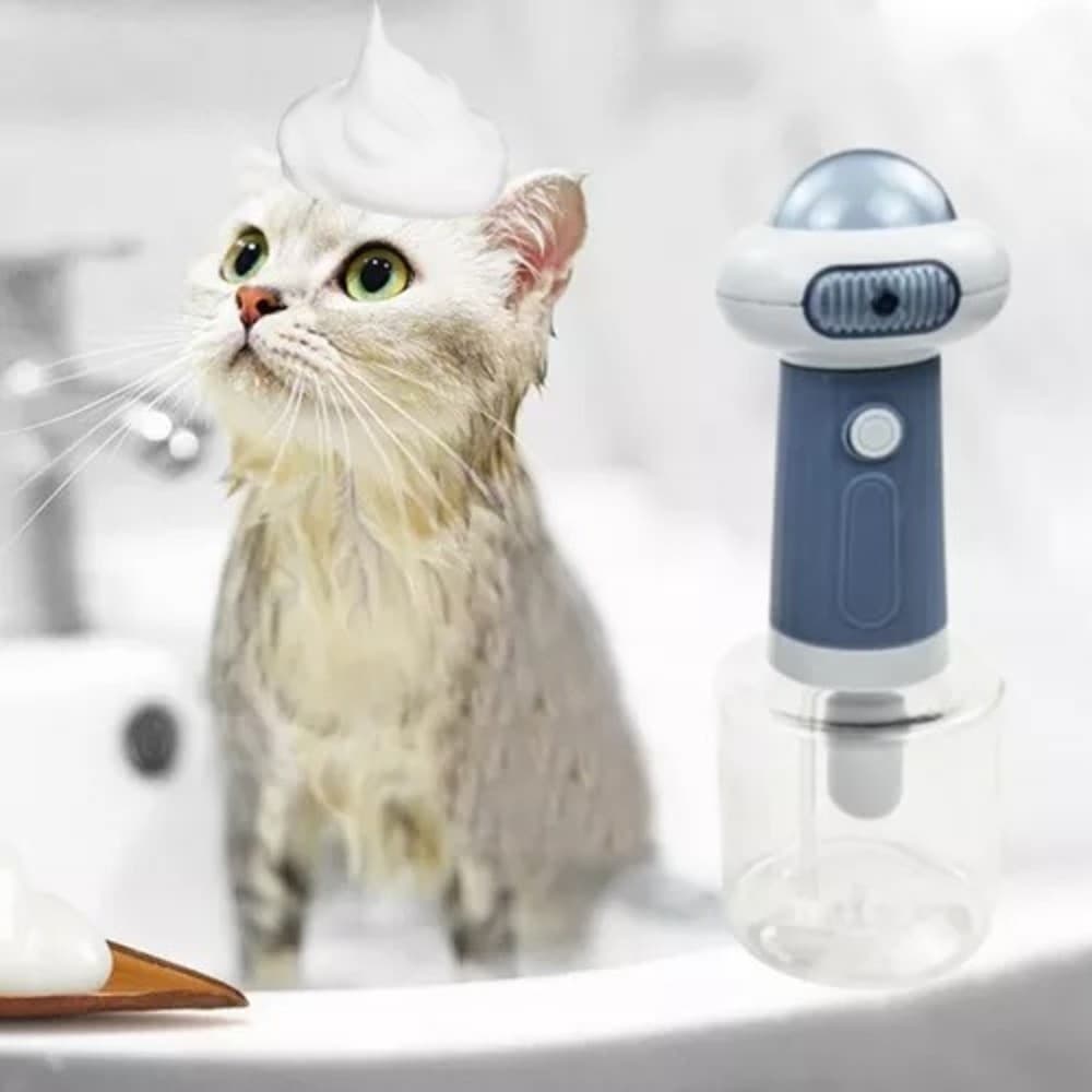 Máquina Elétrica de Espuma para Banho de Cães – Portátil, Automática e Ideal para Limpeza  Profunda. OfertaMax