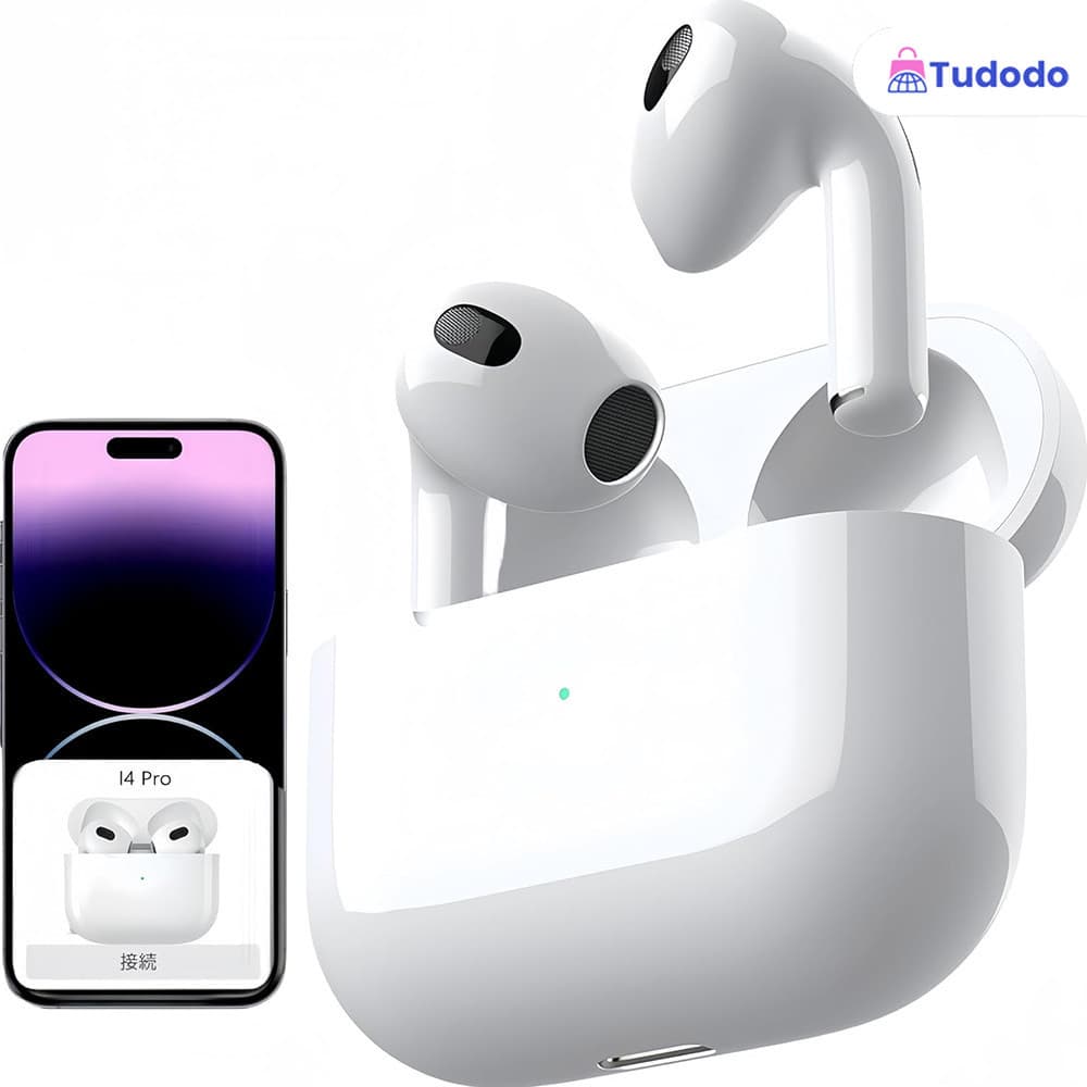 I12s tws/ PRO 4 Fone de ouvido Sem Fio Portátil 5.0 FoneBbluetooth