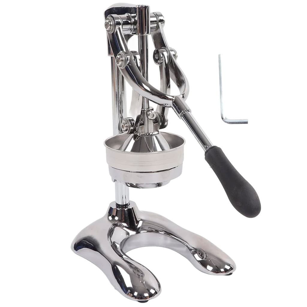 Espremedor de Laranja Frutas Manual em Aço Inox Profissional