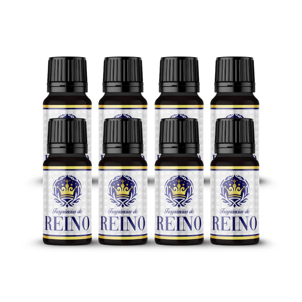 Kit 8 Essências Perfume 10ml | Diversas Fragrâncias Disponíveis