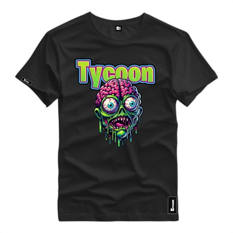 Camiseta estampada Tycoon Zumbi Camisa 2.0