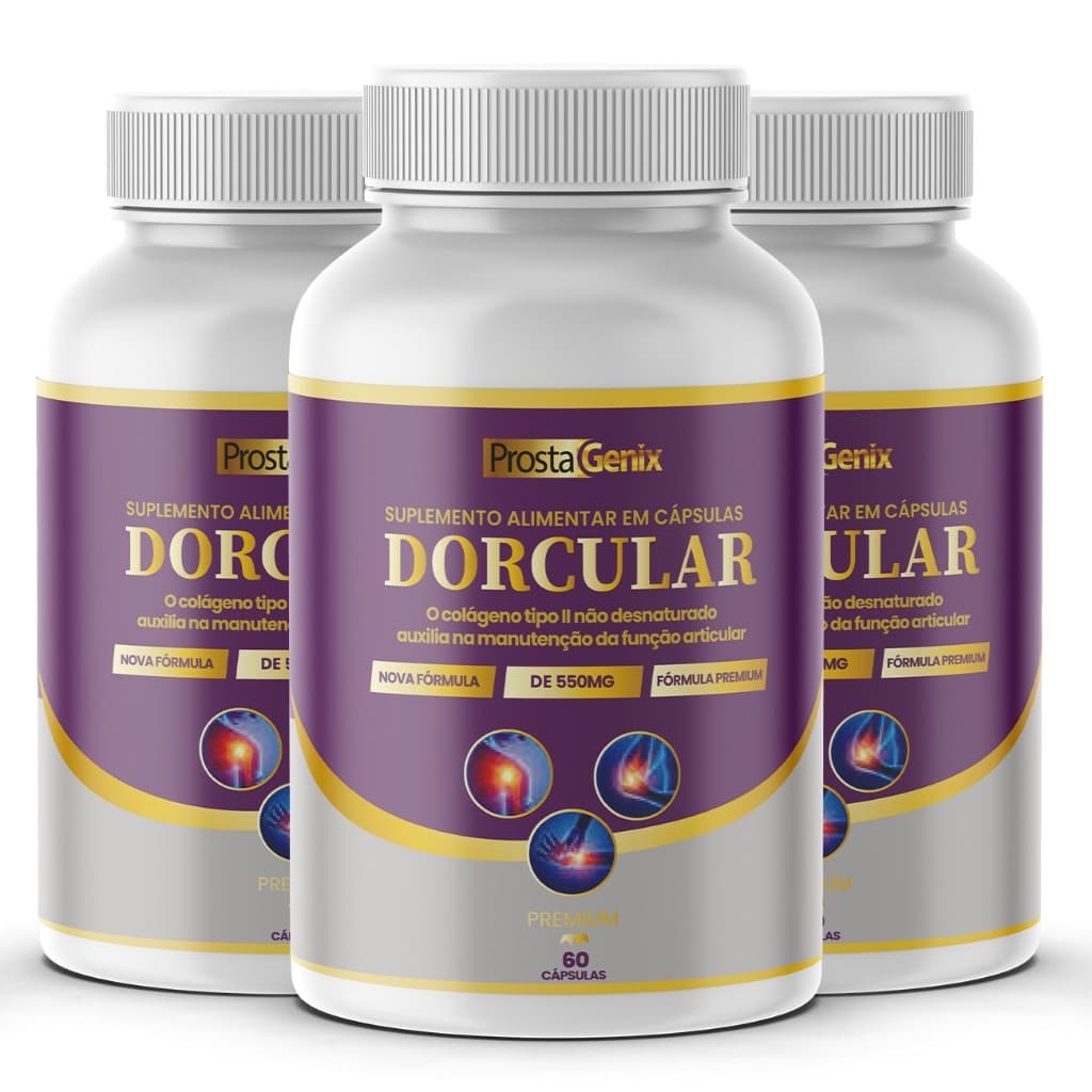 3x Dorcular 60 Capsulas -100% Original - envio imediato