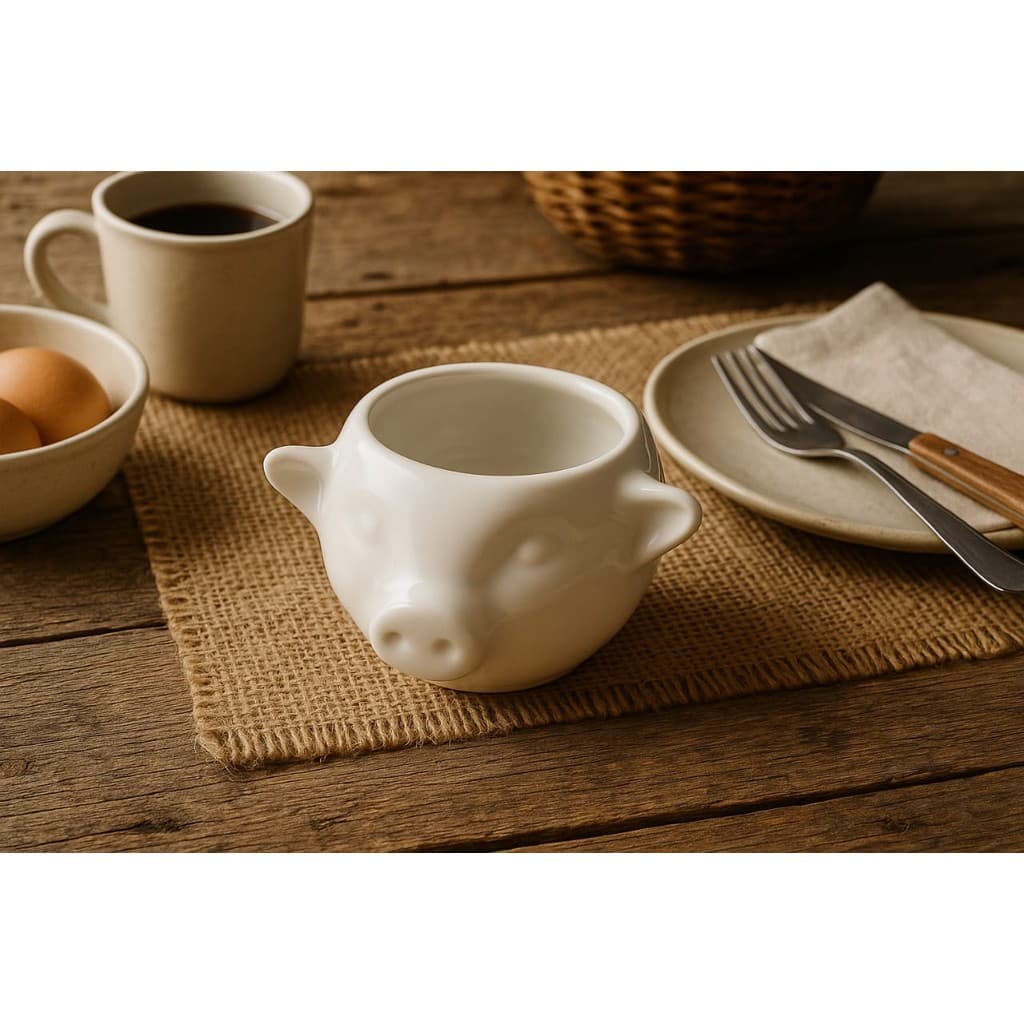 BOWL PORCO BRANCO CLEAN 400ml - CERAMICA 1º LINHA