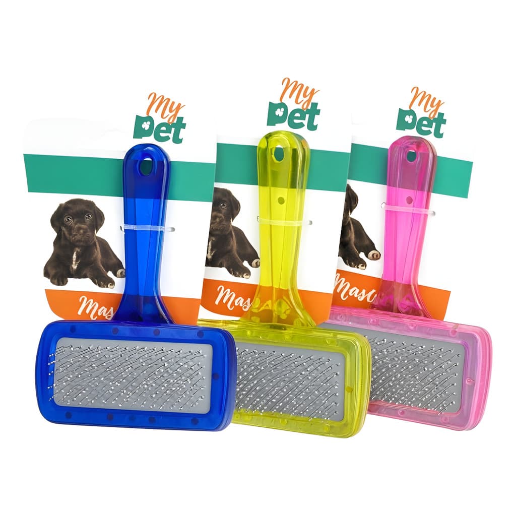 Kit 3 Escovas Pets Removedora Pelos Higienizadora Macia