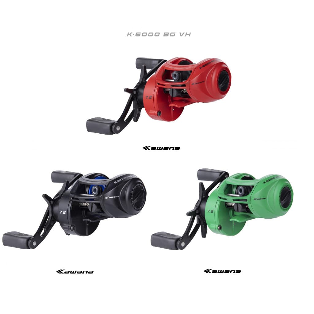 Carretilha Kawana K-6000 BG - 030MM 200 Metros - Especial para Pesqueiro BG
