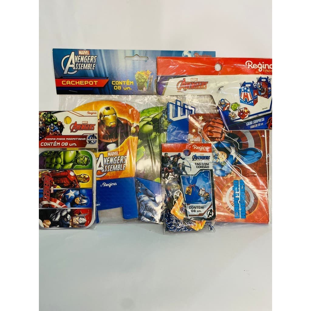 Kit De Aniversario Avengers
