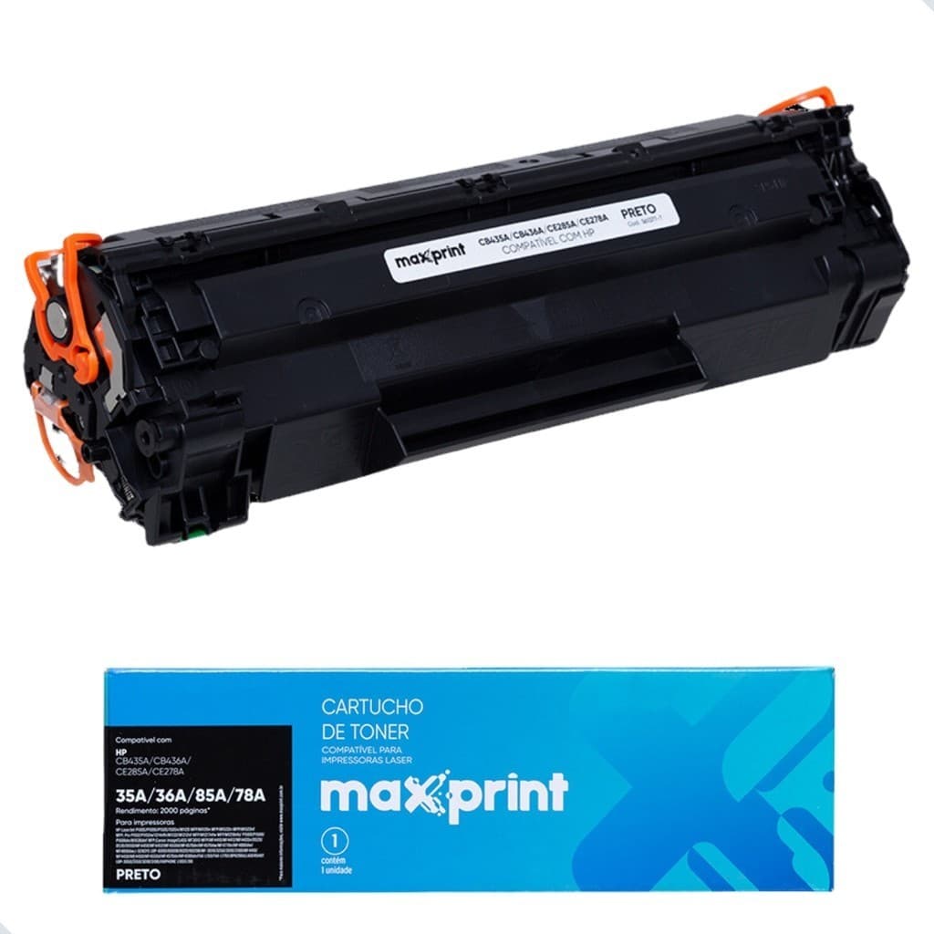 Toner Universal Compatível c/ Impressoras CB435A 35A CB436A 36A CE285A 85A CE278A 78A P1102 M1132