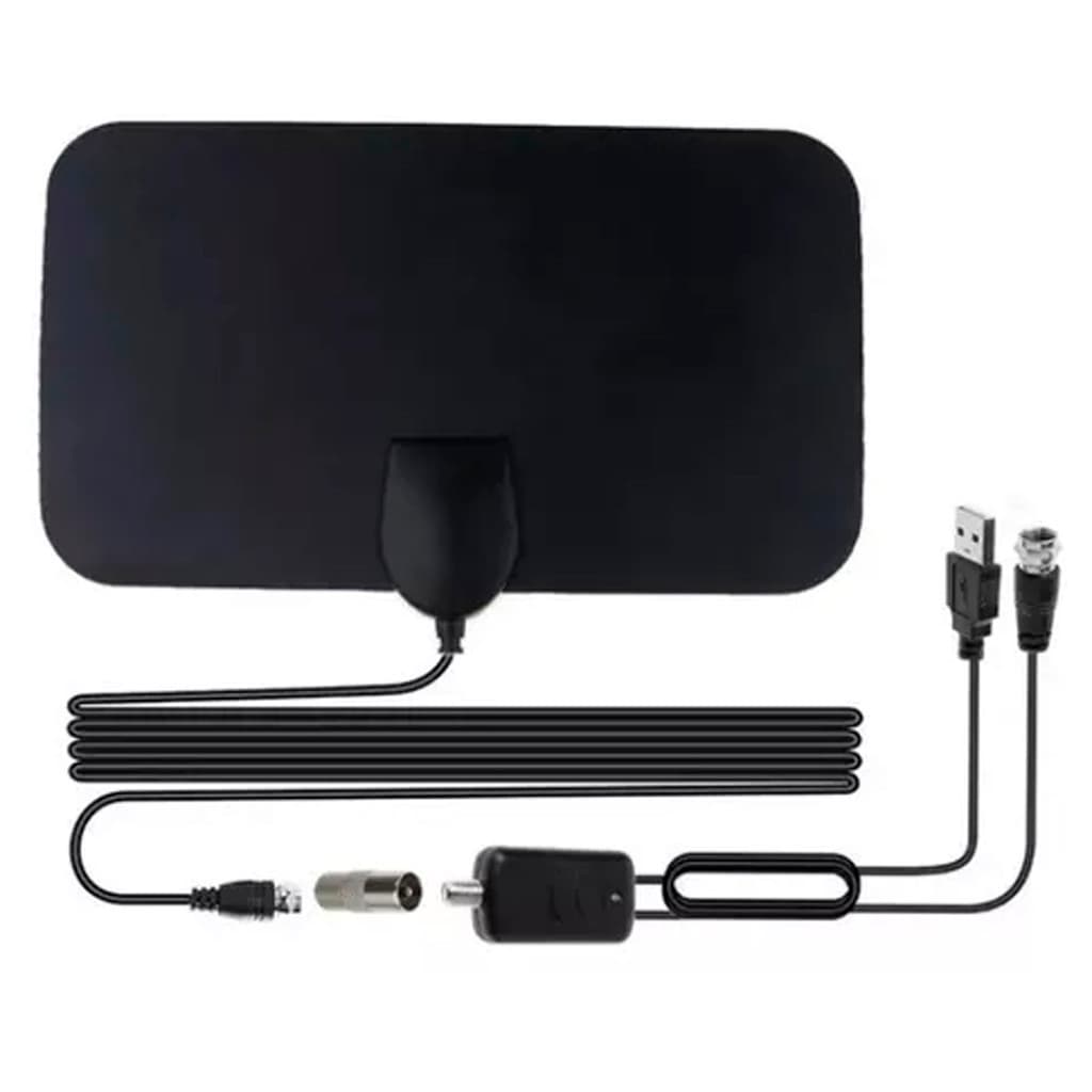Antena Digital Amplificador de Sinal Placa Interna Ativa Para Tv Com Extensor Frequência HDTV UHF 4K