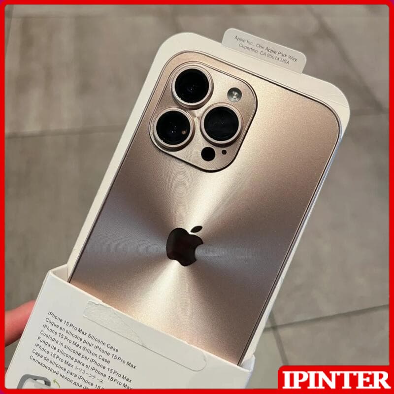 Luxo Laser Aurora CD Padrão Matte Case Para iPhone Air 17 16 15 14 13 12 11 Pro Max